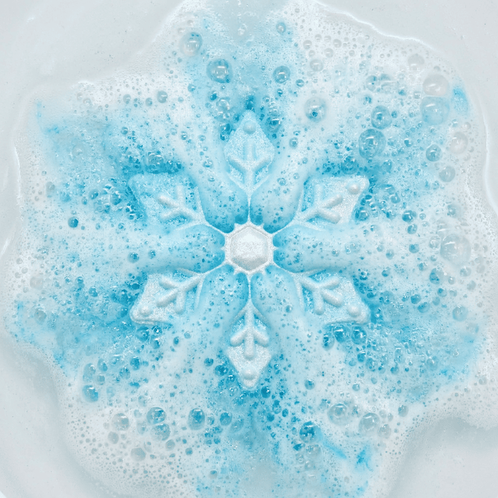 雪花泡泡浴球100克